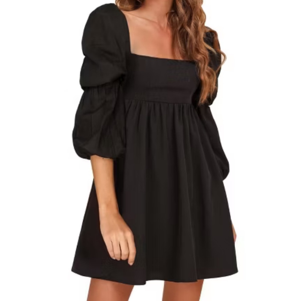 Black Mini Dress